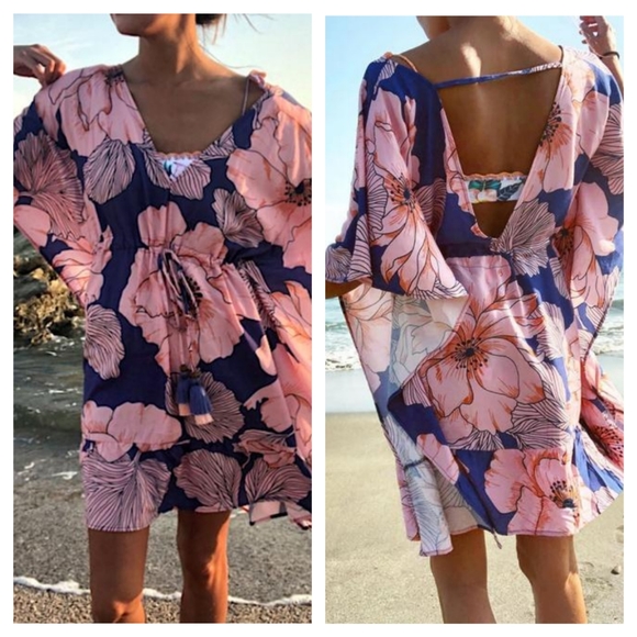 Maaji Swim Twinkling Lights Kaftan Cover-Up M - Picture 3 of 12